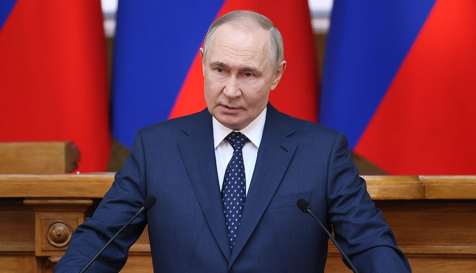 Президент России Владимир Путин встретился с Советом законодателей при Федеральном Собрании РФ