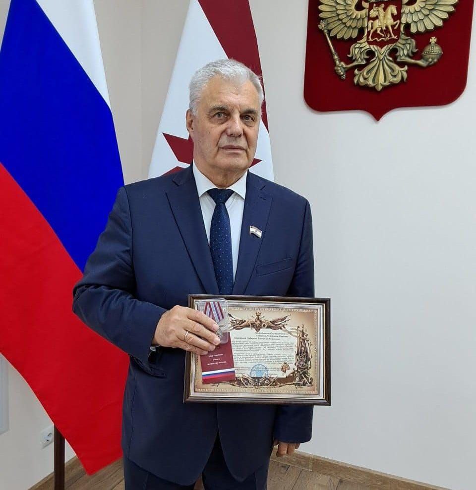 Владимир Чибиркин награжден медалью «Волонтеру России»