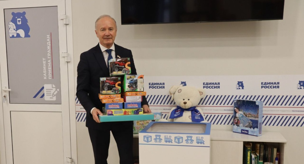 Сергей Вдовин поддержал благотворительную акцию «Коробка храбрости»