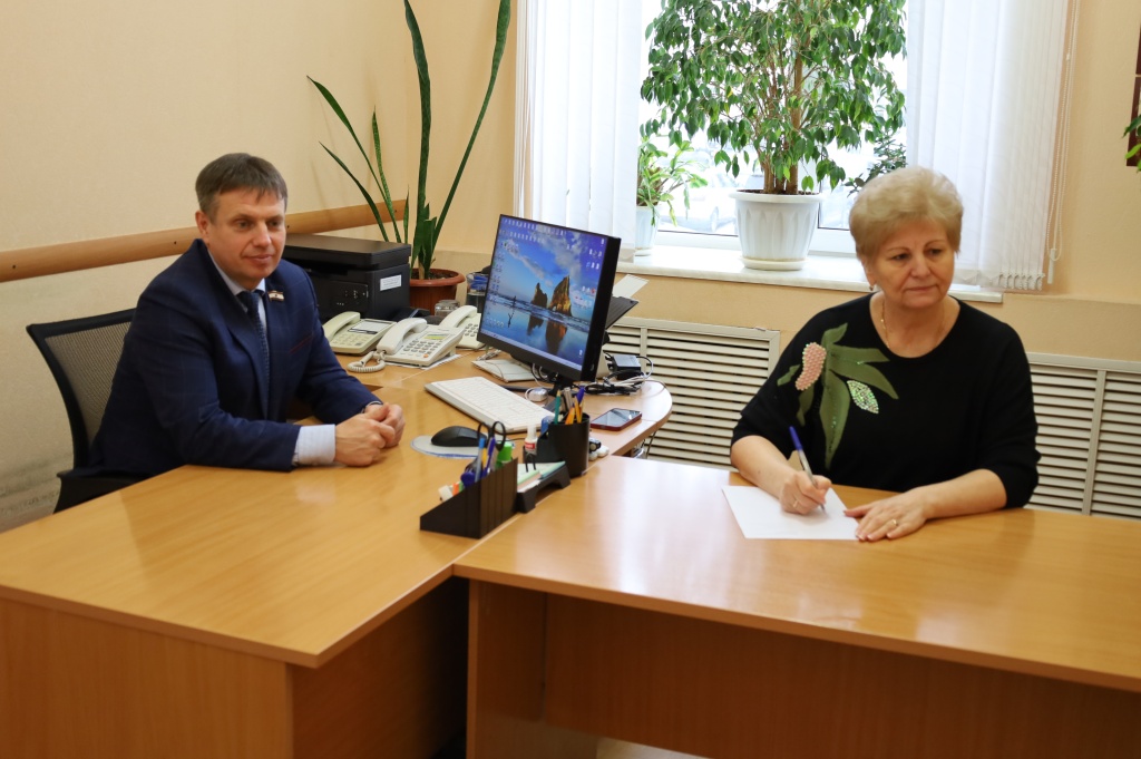 Заместитель Председателя Госсобрания Мордовии Евгений Тюрин провел прием граждан