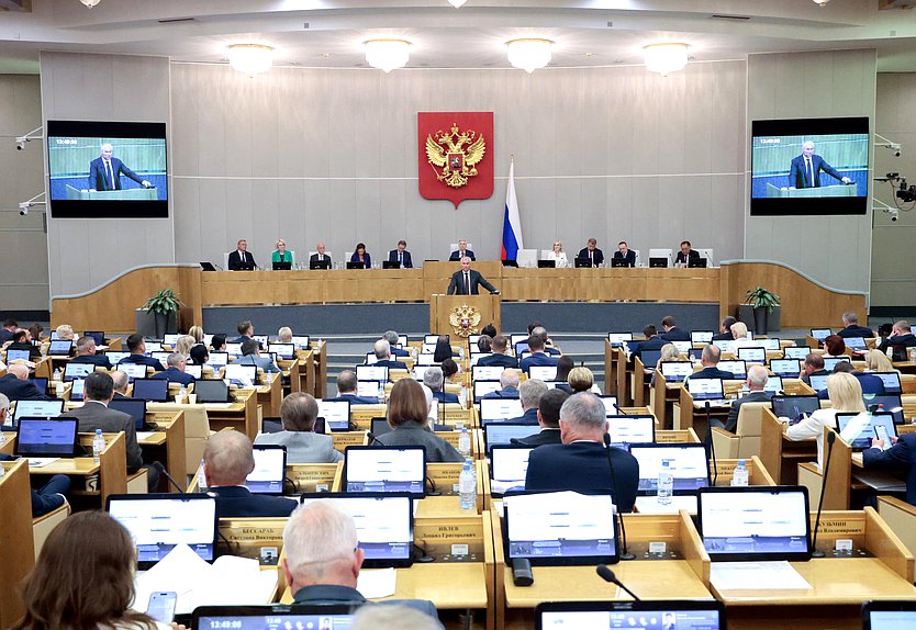  Законодатели Мордовии онлайн приняли участие в пленарном заседании Госдумы России